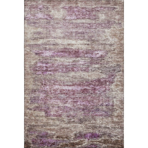 HomeRoots 5' X 8' Blush & Ivory Abstract Area Rug - Washable, UV-Protected, Stylish for High-Traffic Spaces 688293