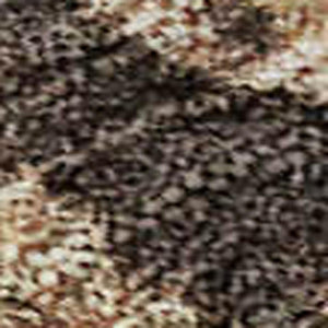 HomeRoots 5' X 8' Blue Copper and Gray Abstract Area Rug - Stylish, Washable, UV-Protected for High-Traffic Areas 688342