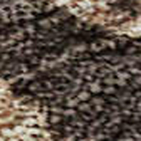 HomeRoots 9' X 12' Contemporary Blue Copper Gray Abstract Area Rug - Washable, UV Protected & Durable Design 688345