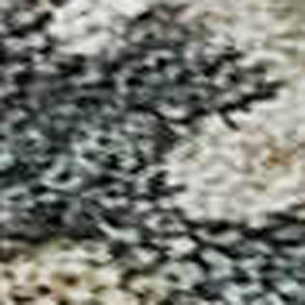 HomeRoots 10' X 14' Stylish Abstract Washable Area Rug in Taupe, Teal & Pink - Durable, UV Protected Design! 688370