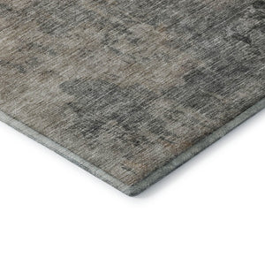 HomeRoots 10' X 14' Coffee and Beige Abstract Area Rug - Stylish, Washable, UV-Protected for Busy Homes 688376