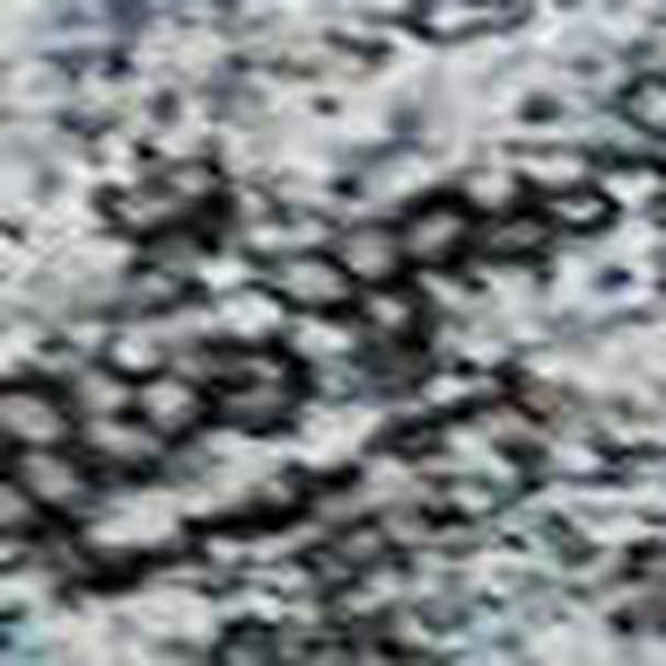 HomeRoots 10' X 14' Blue and Gray Tribal Area Rug - Washable, UV Protected, Soft & Durable for High-Traffic Spaces 688528
