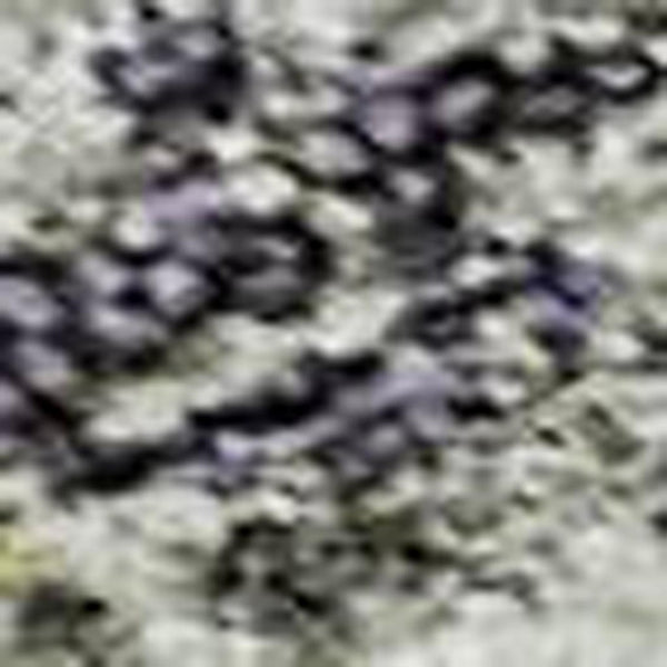 HomeRoots 5' X 8' Sage Silver And Purple Tribal Area Rug - Stylish, Washable, UV Protected for Modern Homes 688548