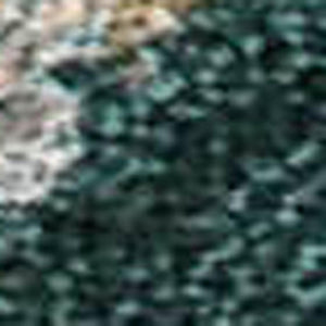 HomeRoots 9' X 12' Teal Blue and Gray Damask Rug - Elegant, Washable, Durable for Indoor & Outdoor Spaces! 688805