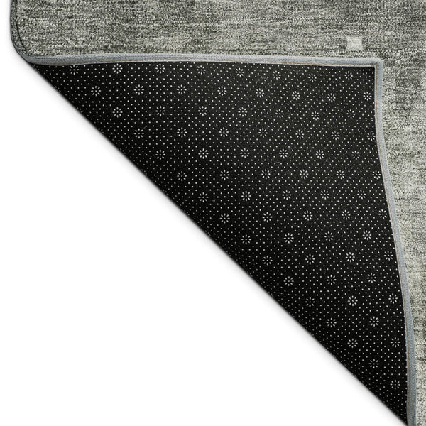 HomeRoots 10' X 14' Modern Pewter and Ivory Abstract Washable Area Rug for Indoor & Outdoor Spaces, Durable & Stylish 688872