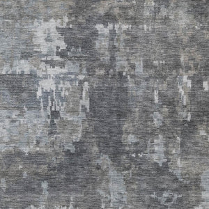 HomeRoots 5' Taupe and Beige Abstract Washable Area Rug - Stylish, Durable, Indoor/Outdoor Versatile Design! 688880