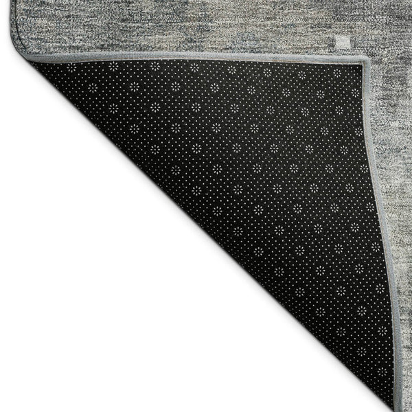 HomeRoots 5' Taupe and Beige Abstract Washable Area Rug - Stylish, Durable, Indoor/Outdoor Versatile Design! 688880