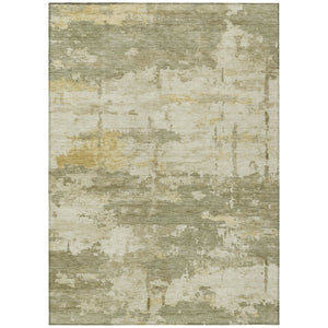 HomeRoots 9' X 12' Sage Abstract Area Rug – Elegant, Washable, Durable for Indoor & Outdoor Spaces, Pet-Friendly 688943