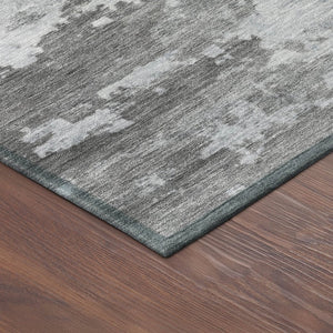 HomeRoots 8' Stylish Taupe and Ivory Round Area Rug - Washable, Durable, Perfect for Indoor & Outdoor Spaces 688947