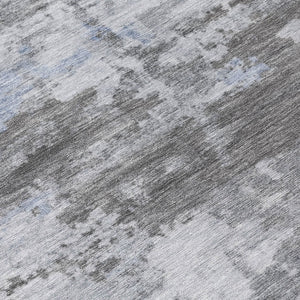HomeRoots 8' Stylish Taupe and Ivory Round Area Rug - Washable, Durable, Perfect for Indoor & Outdoor Spaces 688947