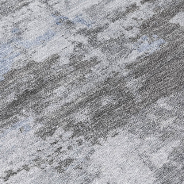 HomeRoots 8' Stylish Taupe and Ivory Round Area Rug - Washable, Durable, Perfect for Indoor & Outdoor Spaces 688947
