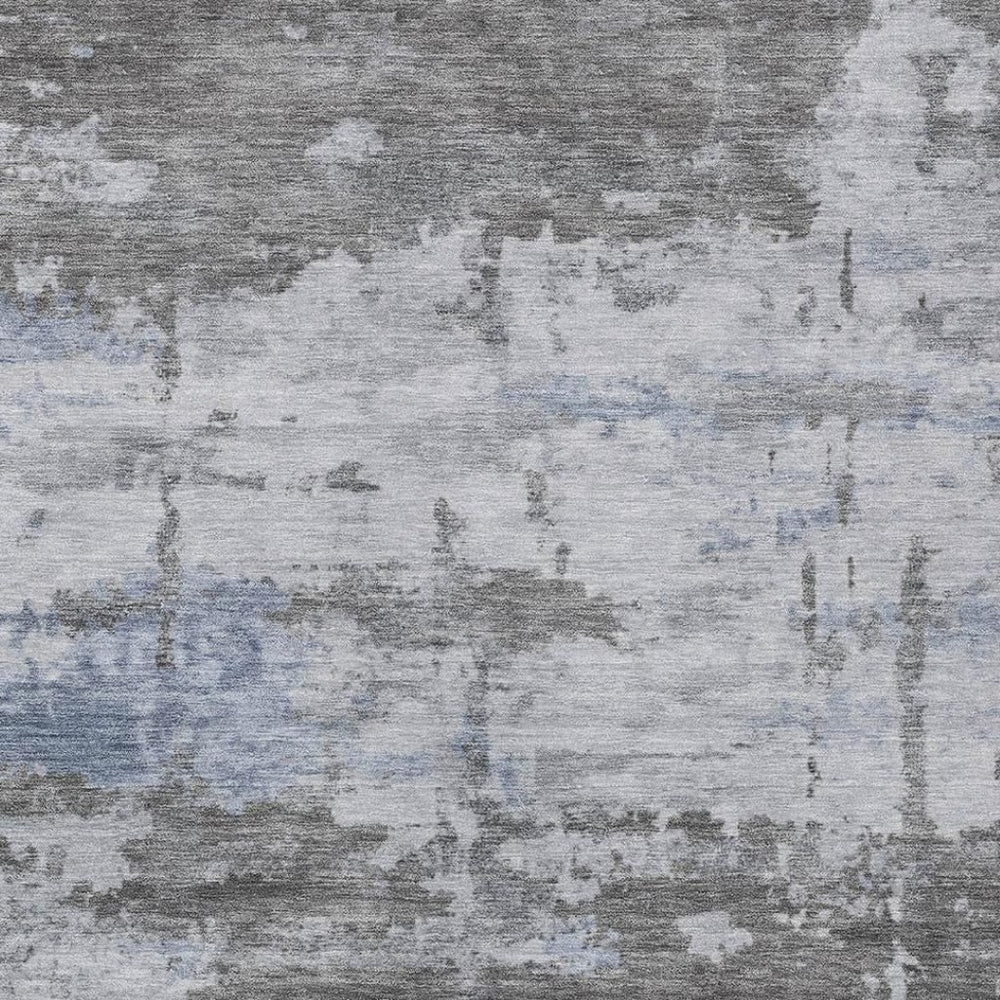 HomeRoots 9' X 12' Stylish Taupe & Ivory Abstract Area Rug - Washable, Durable for Indoor & Outdoor Use 688949