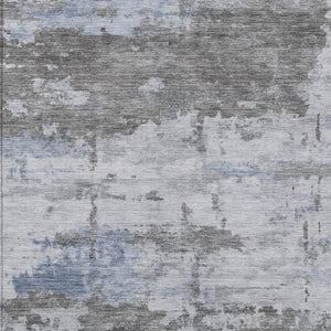 HomeRoots 10' Taupe & Ivory Abstract Washable Area Rug - Perfect for Indoor & Outdoor Use, Easy to Clean! 688950