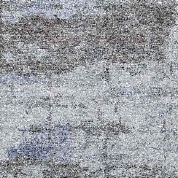 HomeRoots 10' Taupe & Ivory Abstract Washable Area Rug - Perfect for Indoor & Outdoor Use, Easy to Clean! 688950
