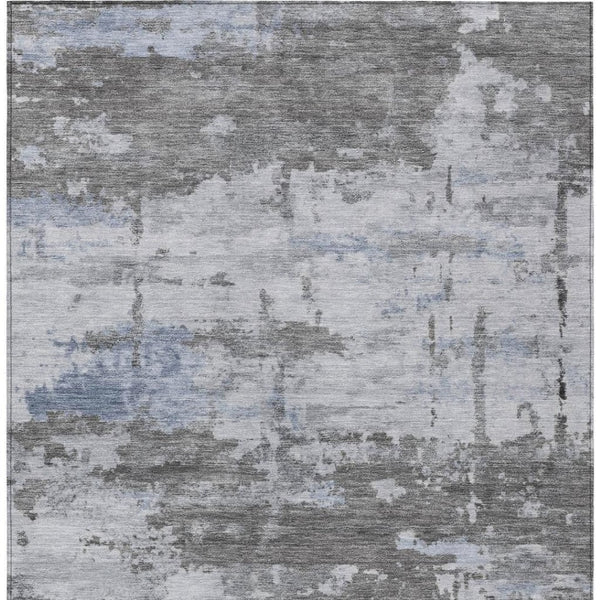 HomeRoots 10' Taupe & Ivory Abstract Washable Area Rug - Perfect for Indoor & Outdoor Use, Easy to Clean! 688950