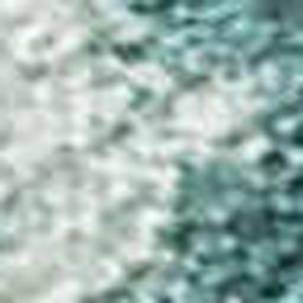 HomeRoots 5' Washable Teal Blue, Ivory & Gold Abstract Area Rug - Durable Indoor/Outdoor Style for Every Space 688952