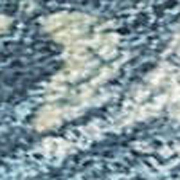 HomeRoots 9' X 12' Denim Blue and Gray Abstract Washable Area Rug - Durable, Stylish, Indoor/Outdoor Versatility! 688973