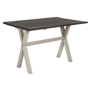 OSP Home Furnishings Kristen Flip Top Table Charcoal