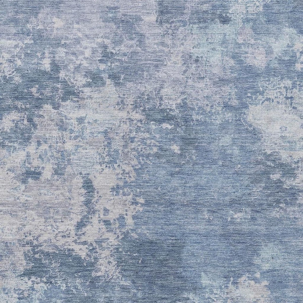 HomeRoots 10' Stylish Blue and Ivory Abstract Indoor Outdoor Area Rug - Washable, Durable, Versatile Design! 688992