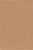 Unique Loom Outdoor Modern Links Machine Made Striped Rug Light Brown, Light Brown/Brown 5' 3" x 8' 0"