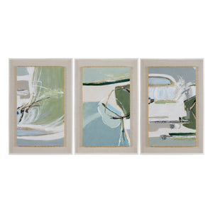 Crestview Collection Leblanc 3 Wall Decor - Elegant Crestview Design For Modern Spaces - Stunning China Art Piece   Cvtop3475