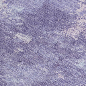 HomeRoots 9' X 12' Premium Plum & Gray Abstract Washable Area Rug - Stylish Indoor/Outdoor Accent for Any Space 689009