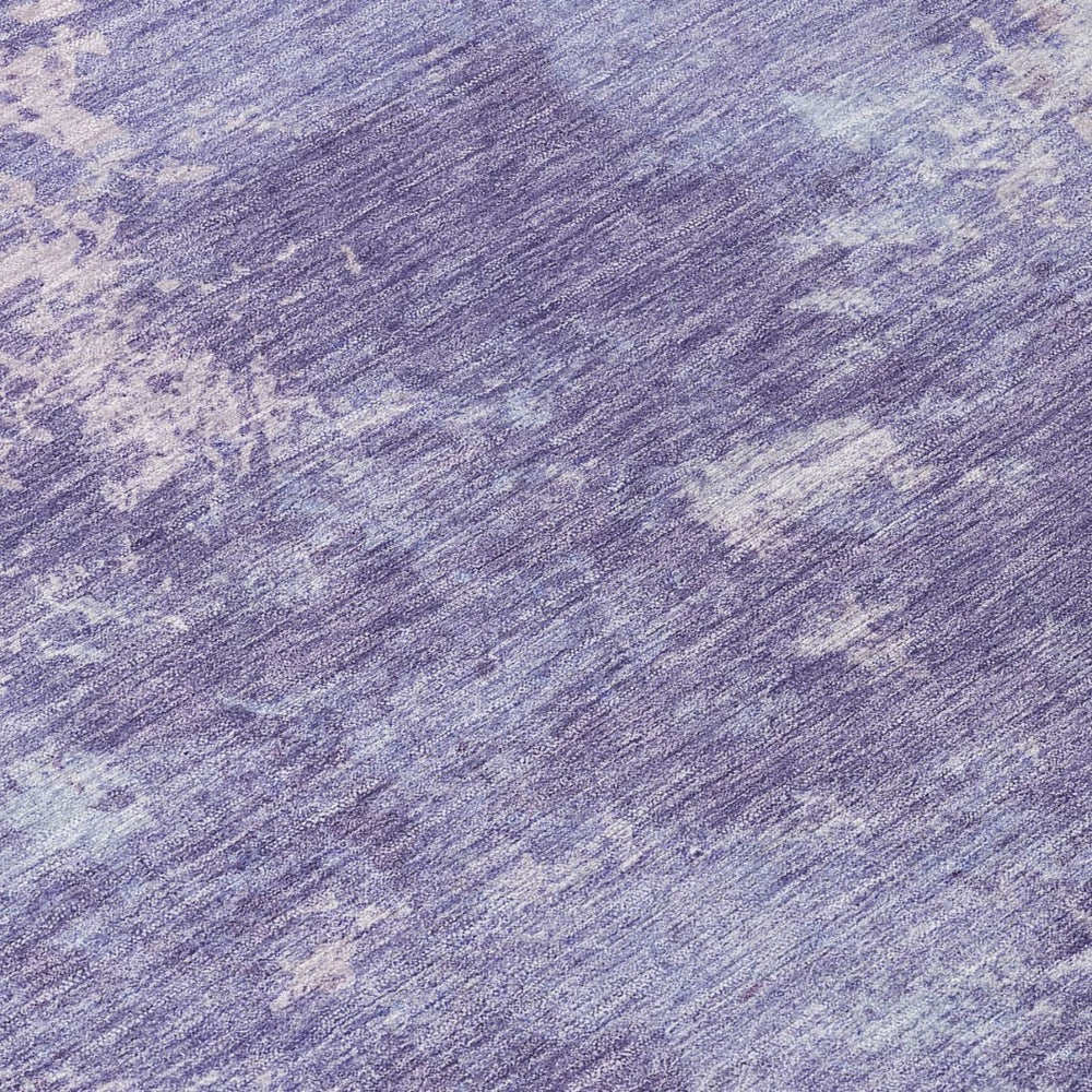 HomeRoots 9' X 12' Premium Plum & Gray Abstract Washable Area Rug - Stylish Indoor/Outdoor Accent for Any Space 689009