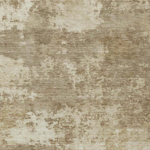 HomeRoots 10' Khaki & Beige Abstract Washable Area Rug – Stylish Indoor/Outdoor Décor for High-Traffic Spaces 689106
