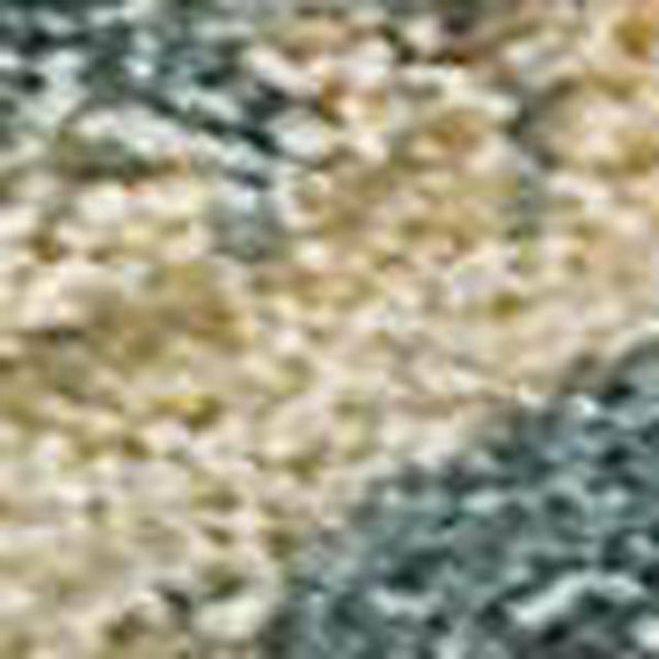 HomeRoots 10' Teal Blue & Gold Abstract Washable Area Rug - Stylish, Durable Design for Indoor & Outdoor Use 689190