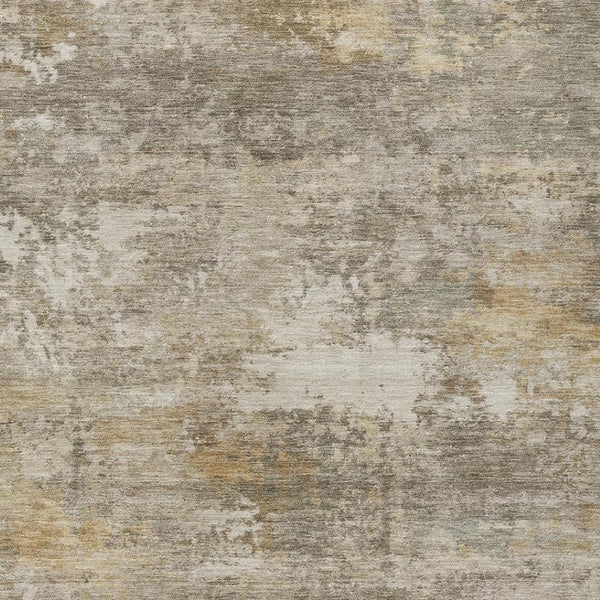 HomeRoots 5' X 8' Taupe and Beige Abstract Area Rug - Stylish, Washable, Durable for Indoors & Outdoors! 689264