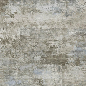 HomeRoots 9' Tan and Beige Abstract Washable Area Rug - Stylish Indoor & Outdoor Decor for High-Traffic Spaces 689303