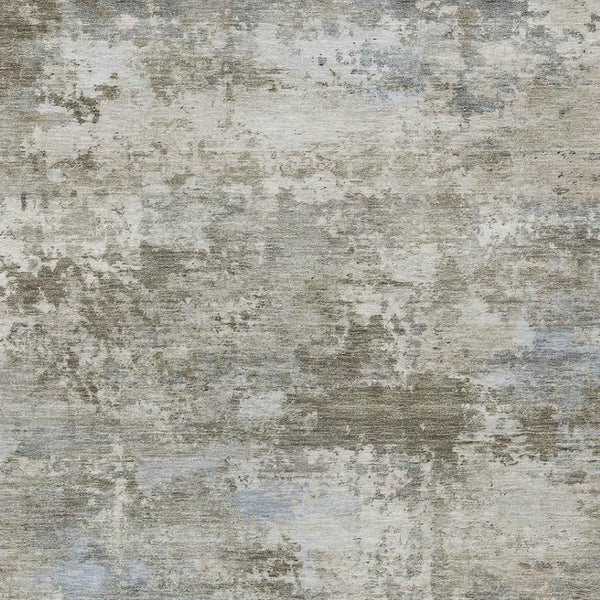 HomeRoots 9' Tan and Beige Abstract Washable Area Rug - Stylish Indoor & Outdoor Decor for High-Traffic Spaces 689303