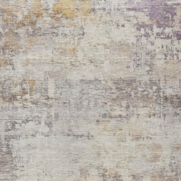 HomeRoots 9' X 12' Indoor Outdoor Abstract Rug – Stylish Linen-Beige Design, Washable, Stain Resistant & Durable 689327