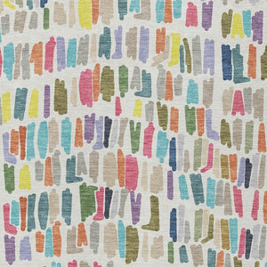 HomeRoots 5' X 8' Washable Indoor Outdoor Area Rug in Ivory, Orange & Green Stripes - Durable & Stylish Addition 689650