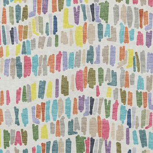 HomeRoots 9' Striped Washable Area Rug in Ivory, Orange & Green - Perfect for Indoor & Outdoor Spaces! 689653