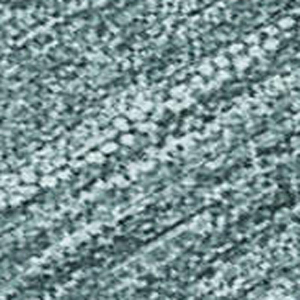 HomeRoots 9' X 12' Teal Blue Gray Abstract Area Rug - Stylish, Washable, Indoor/Outdoor, Durable for High Traffic Spaces 689713