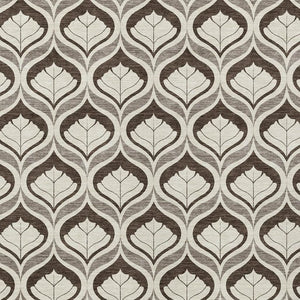 HomeRoots 8' X 10' Stylish Brown and Beige Geometric Area Rug - Washable, Durable, Indoor/Outdoor Versatile Design 689730