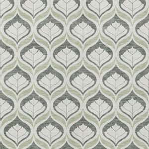 HomeRoots 10' Modern Geometric Lime Green & Beige Indoor/Outdoor Washable Area Rug - Durable & Stylish! 689738