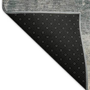 HomeRoots 10' X 14' Khaki Gray Geometric Washable Area Rug - Stylish Indoor/Outdoor Design for Modern Spaces 689810