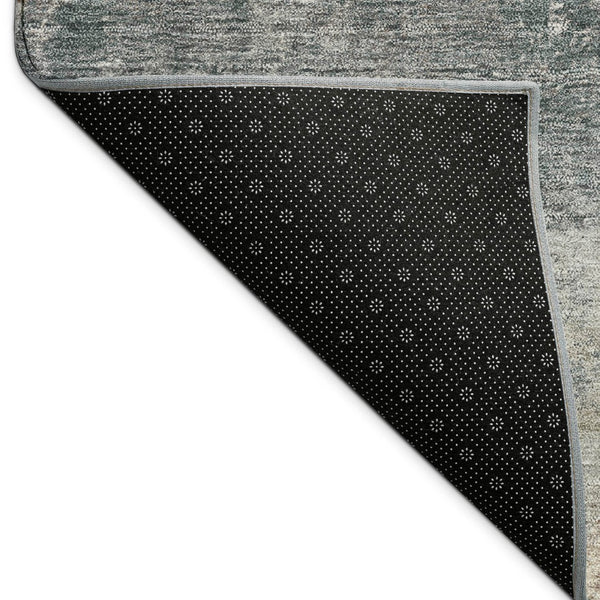 HomeRoots 10' X 14' Khaki Gray Geometric Washable Area Rug - Stylish Indoor/Outdoor Design for Modern Spaces 689810