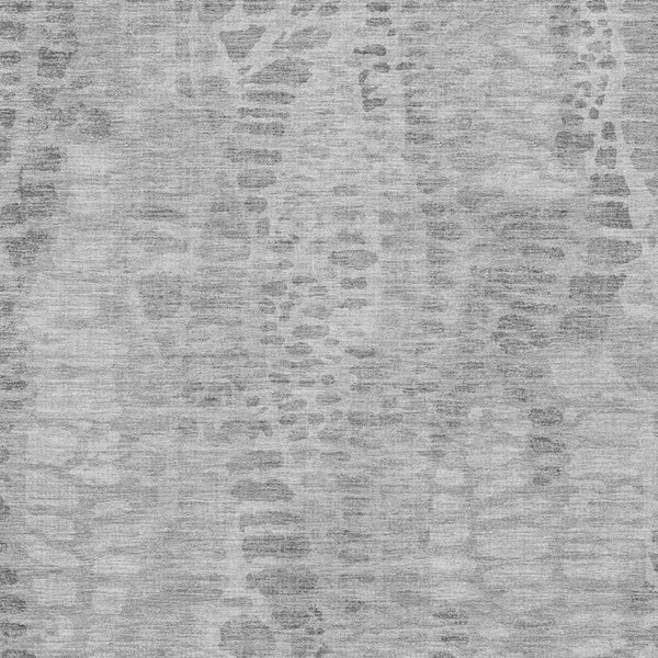 HomeRoots 10' Gray and Silver Abstract Washable Area Rug for Indoor & Outdoor Use - Durable & Stylish Option 689840
