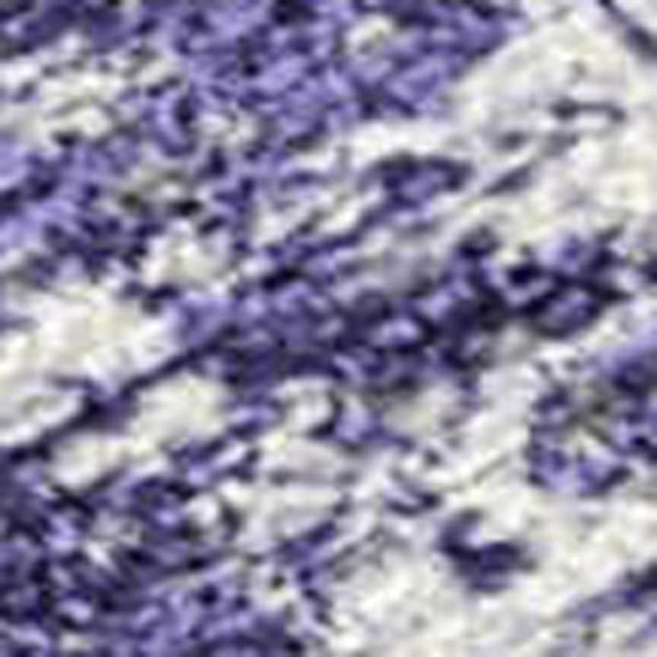 HomeRoots 8' X 10' Durable Lavender and Gray Striped Washable Area Rug for Indoor and Outdoor Spaces 689982
