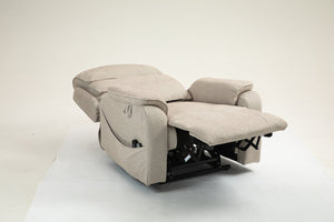 English Elm Lounge Electric Lift Chair – 180° Recline, Dual Remotes, Storage Pockets, Ideal For Elderly Comfort W547S00056