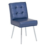 OSP Home Furnishings Amity Dining Chair Sizzle Azure