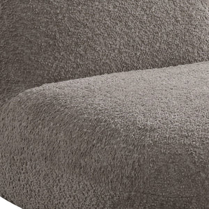 English Elm Chenille Kids Sofa with Tufted Back and Wooden Legs for Playroom, Durable Plush Upholstery Comfort Brown B016P402461