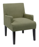 OSP Home Furnishings Main Street Guest Chair Seaweed