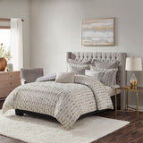 Sanctuary Glam/Luxury Comforter Queen 8 Piece Set