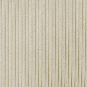 English Elm 3 Corduroy Double-Chaise Sectional Sofa with Removable Covers, Foam Cushions & Minimalist Design Cream B343S00008