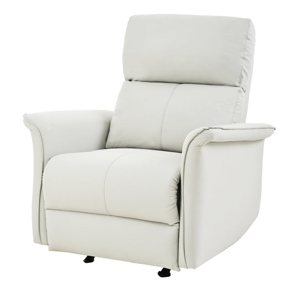 English Elm 270° Swivel Power Recliner Velvet Glider Rocker with Usb Ports for Living Room W1028S00063
