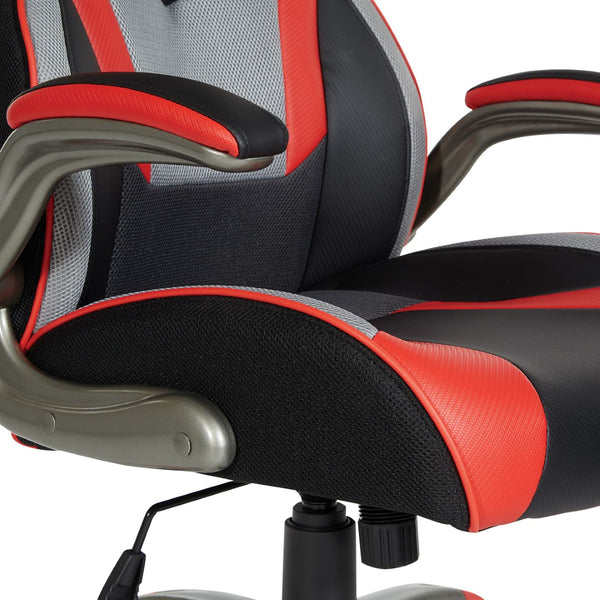OSP Home Furnishings Uplink Gaming Chair Red
